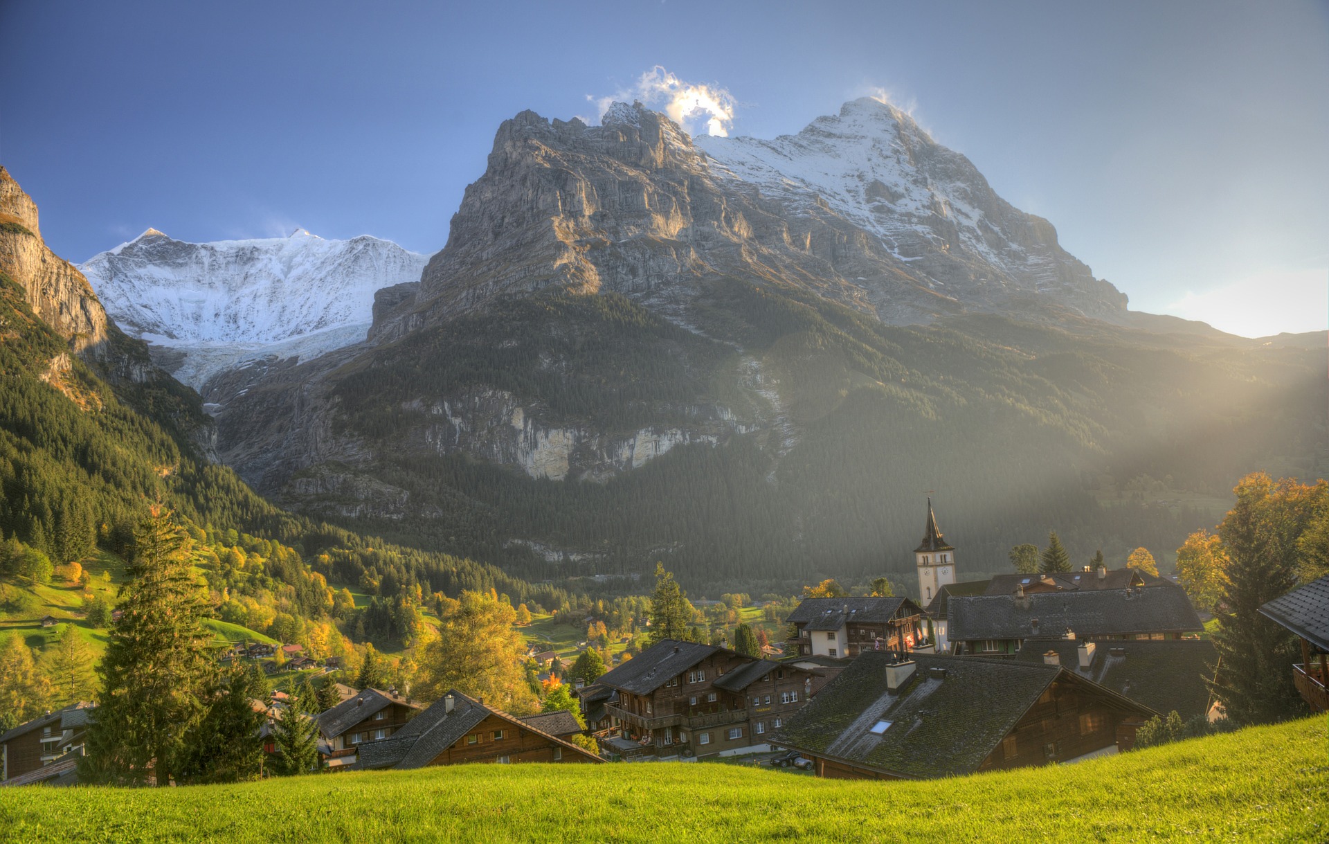 eiger grindelwald switzerland