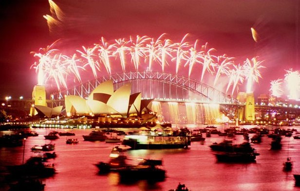 Harbour Bridge Fireworks Sydney New Years Eve