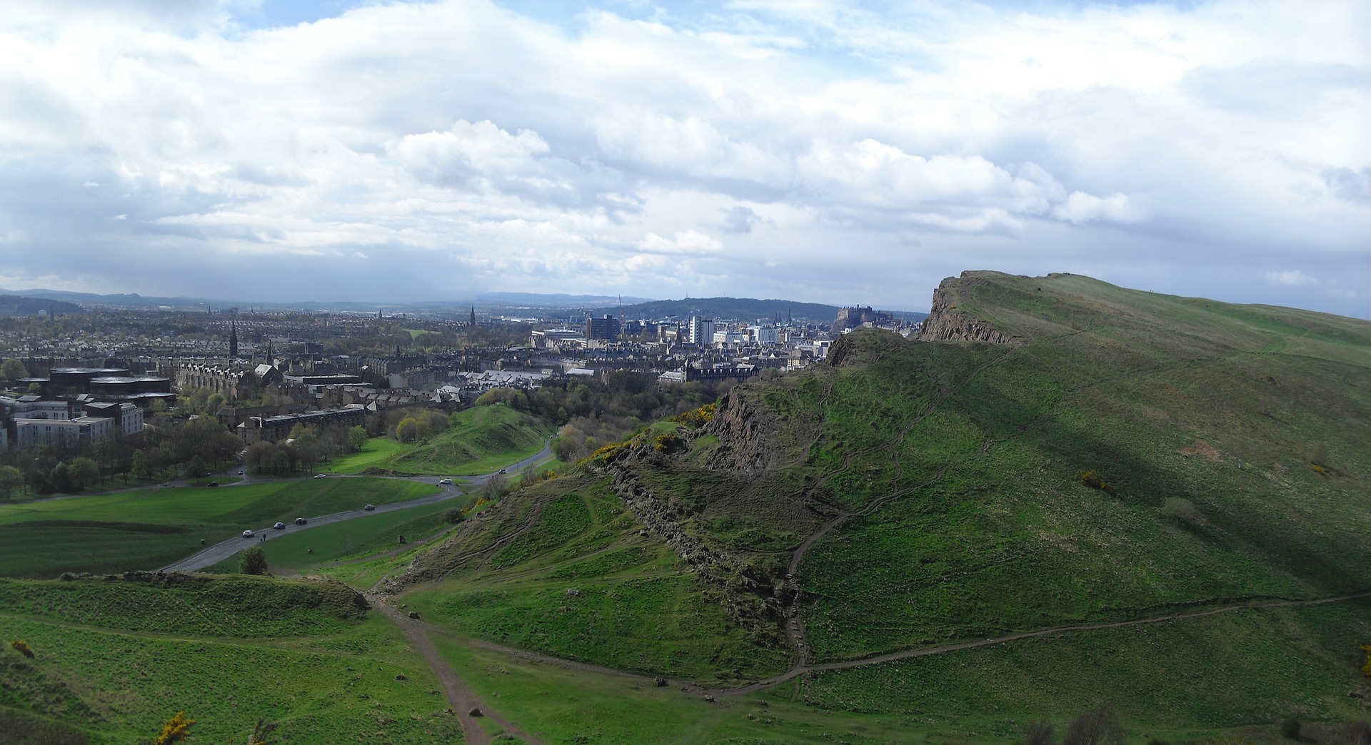 arthurs seat holyrood park scotland