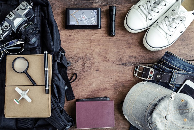 luggage and personal items